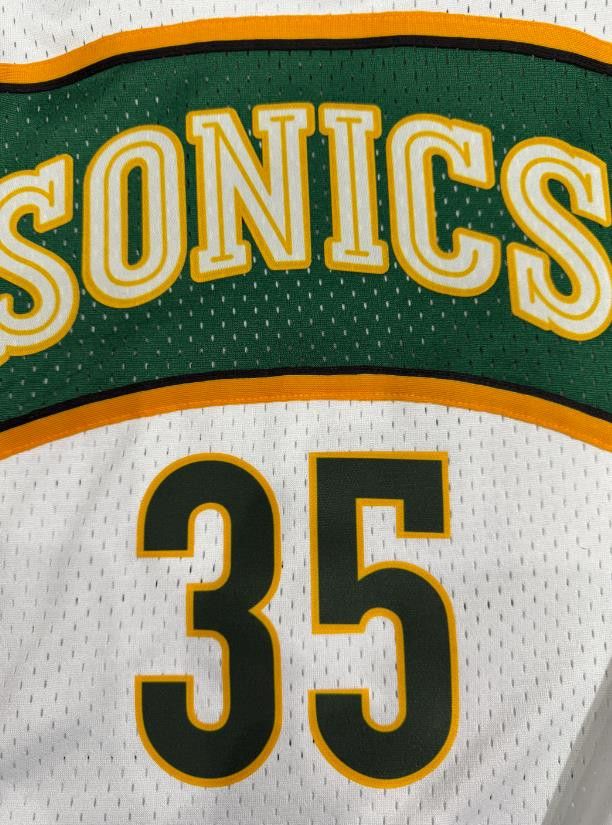 NBA 35 Kevin Durant Jersey Seattle SuperSonics Jersey Size US M / EU 48-50 / 2 - 4 Thumbnail