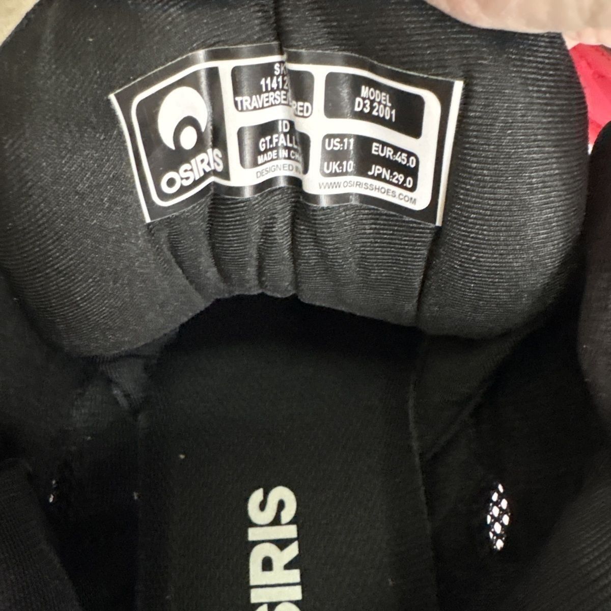 Osiris osiris d3 skater shoes Size US 12 / EU 45 - 3 Thumbnail