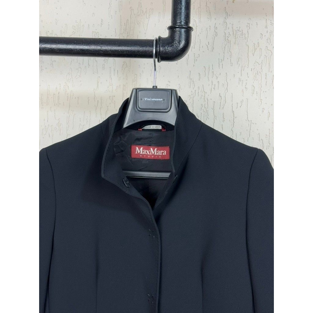 Max Mara Max Mara Studio Triacetate Black Jacket Coat Size 8 US Italy Size M / US 6-8 / IT 42-44 - 7 Thumbnail