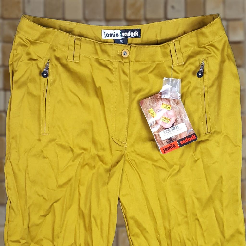Vintage Y2K Amber Light Weight Capri Tapered Women's Size 10 Stretch Golf Athletic Pants Size 32" / US 10 / IT 46 - 1 Thumbnail