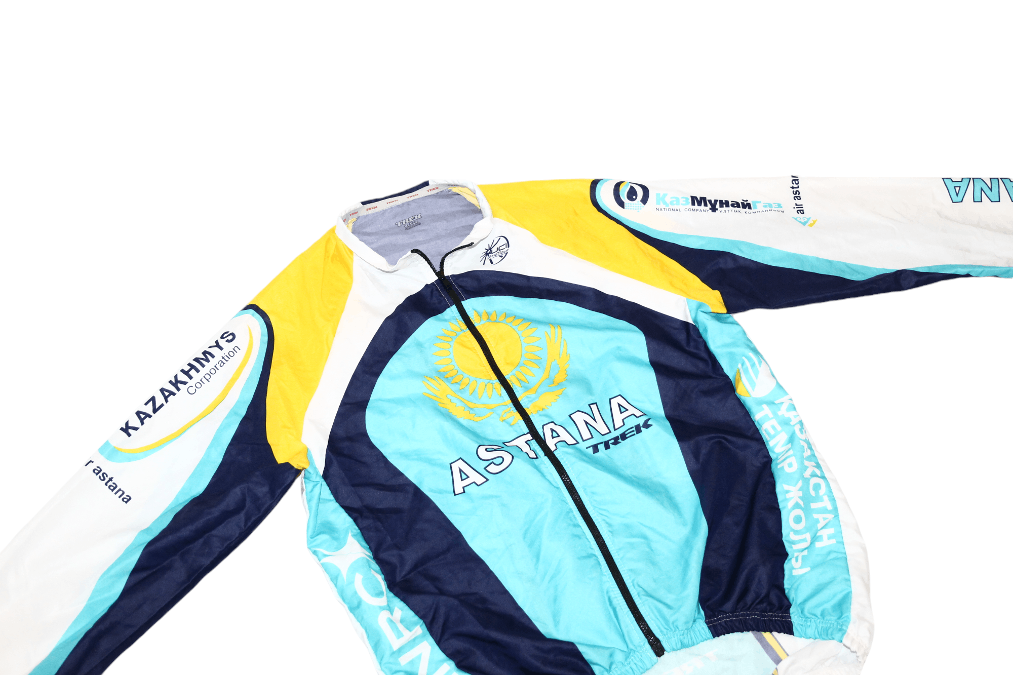 Other Trek Team Astana Cycling Jersey Windbreaker Jacket Size US M / EU 48-50 / 2 - 7 Thumbnail