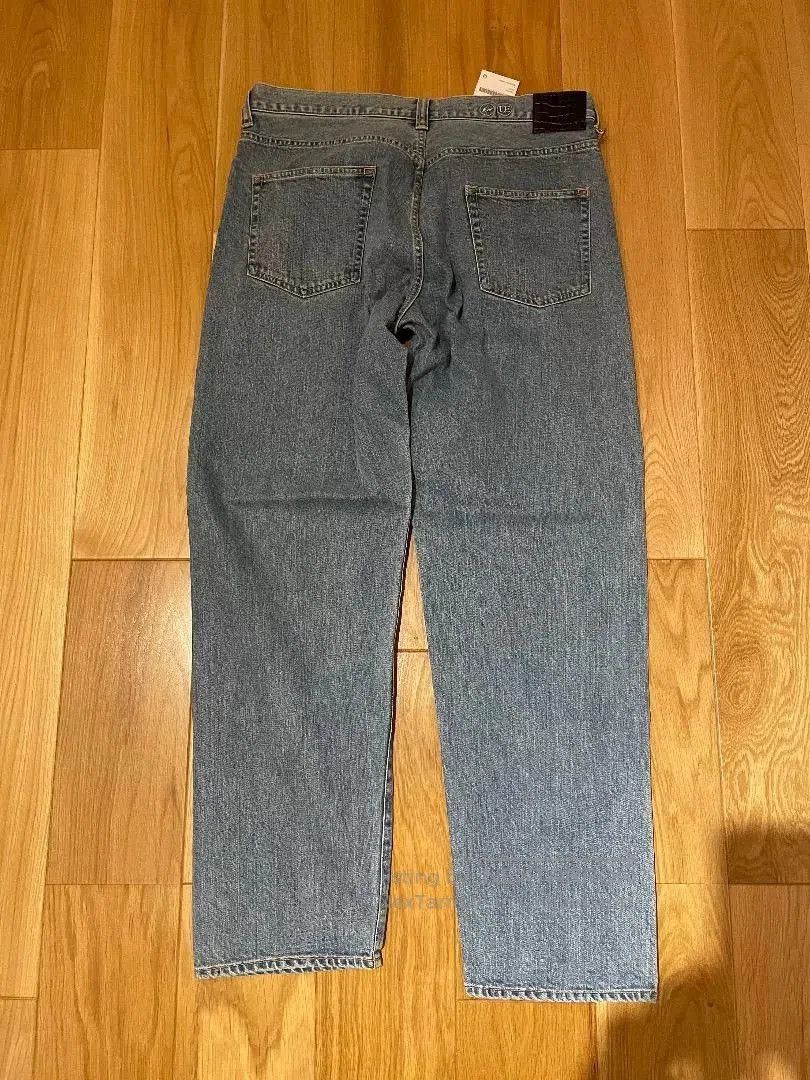 uniform experiment washed denim wide pants by uniform experiment. Size US 34 / EU 50 - 4 Thumbnail