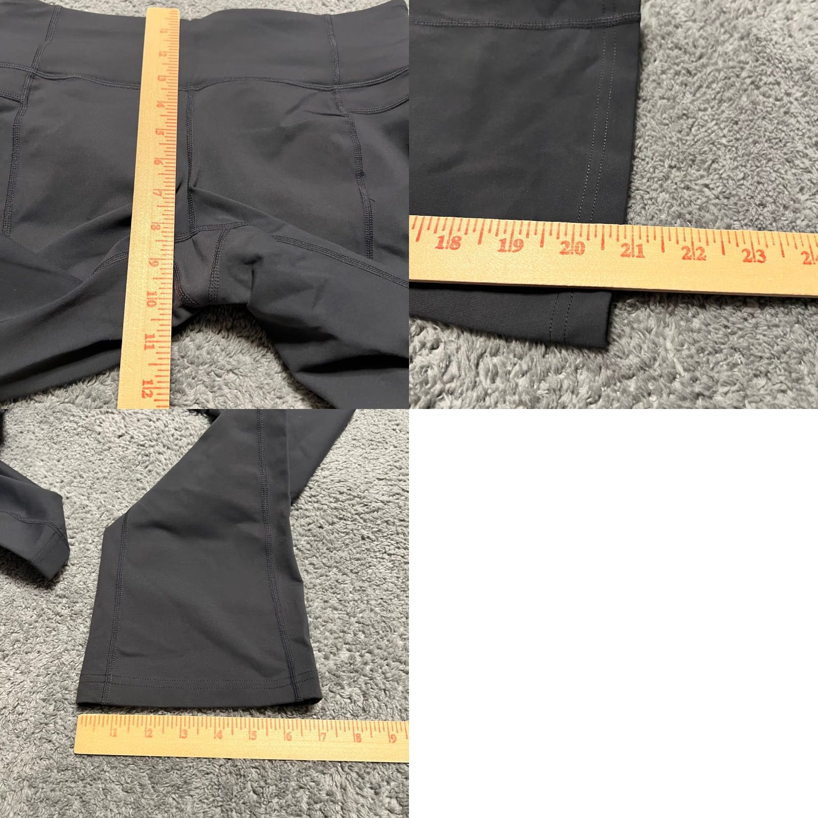 Athleta Athleta Yoga Pants Straight Up Womens Medium Tall Gray 919179 Active Leggings Shoes? Size 32" / US 10 / IT 46 - 8 Thumbnail