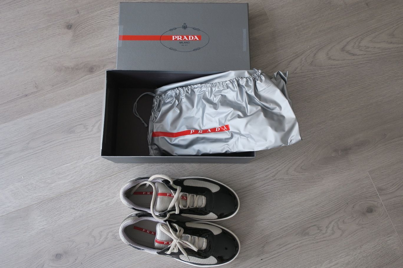 Prada Prada New America's Cup Sneaker Men size 7.5 UK/8.5 US Size US 8.5 / EU 41-42 - 5 Thumbnail