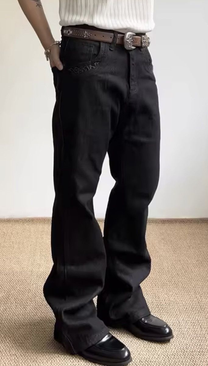 Jean Zx bootcut flared Balenciaga offwhite style jeans Size US 34 / EU 50 - 1 Thumbnail