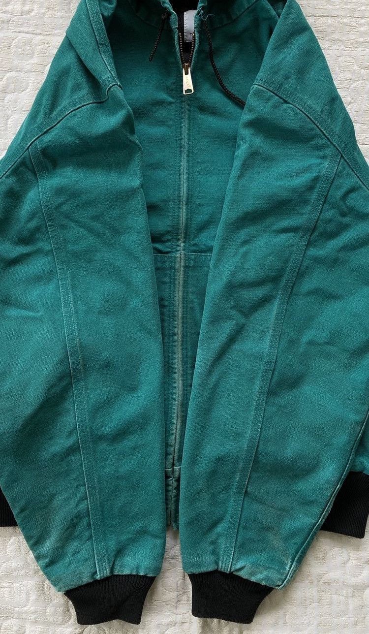 Carhartt Vintage 90s Carhartt Duck Canvas Hooded Jacket Size US M / EU 48-50 / 2 - 6 Thumbnail