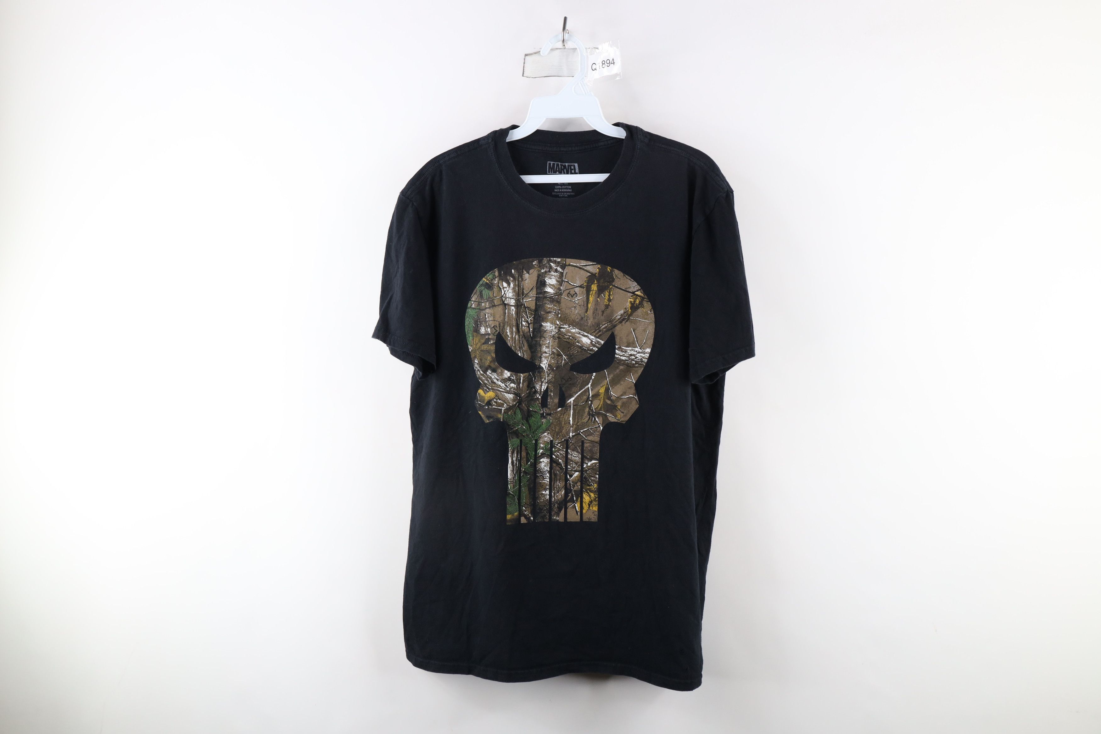 Vintage Retro Marvel Comics Camouflage The Punisher Skull T-Shirt Size US L / EU 52-54 / 3 - 1 Thumbnail