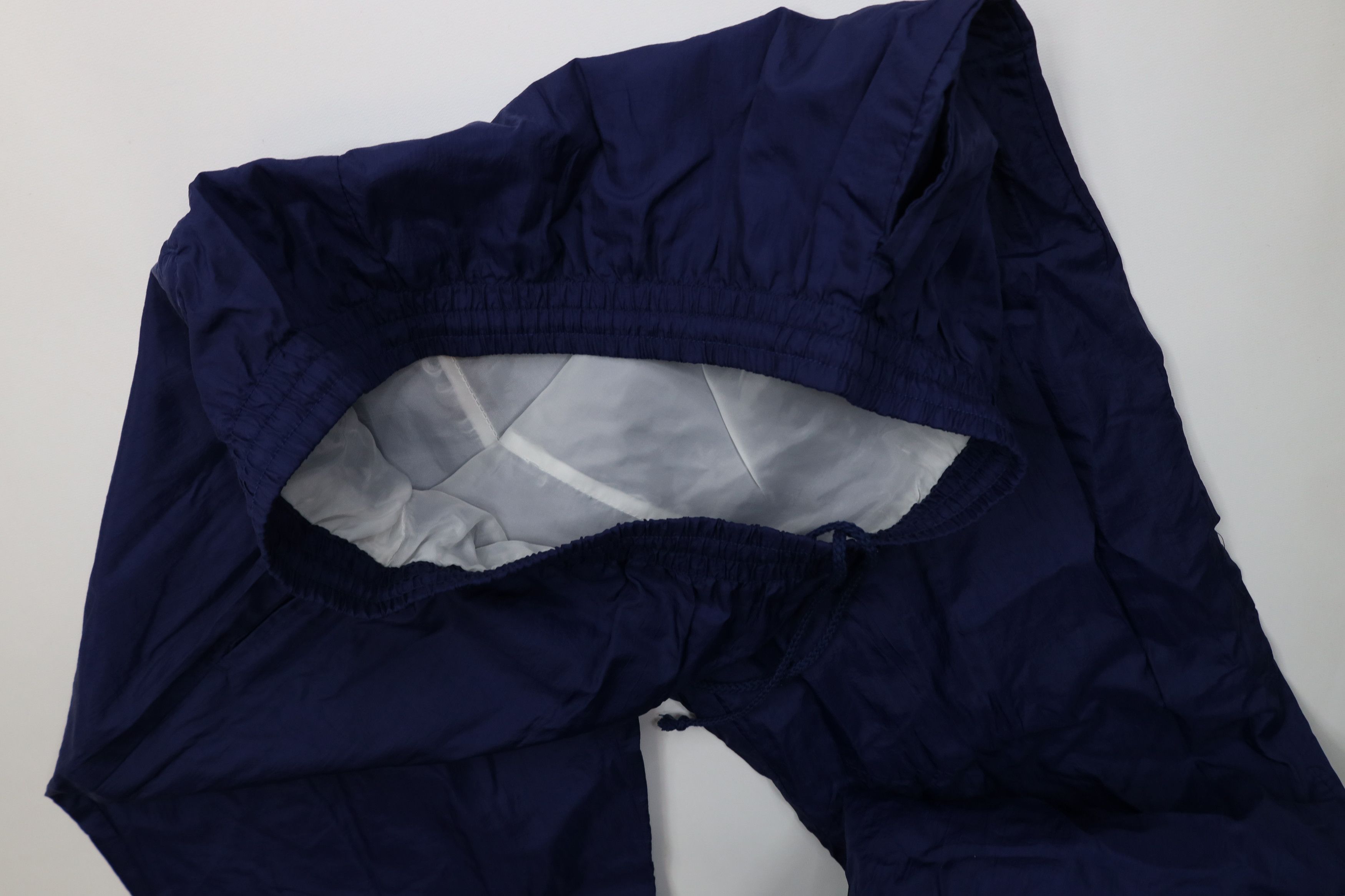 Vintage Vintage 90s Streetwear Lined Windbreaker Joggers Pants Blue Size US 36 / EU 52 - 10 Thumbnail