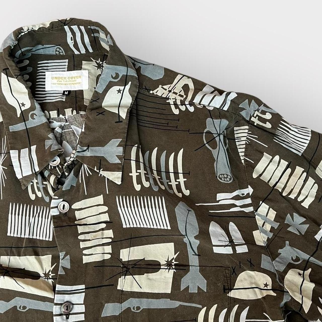 ARCHIVE UNDERCOVER SS98 WAR PRINT SHIRT