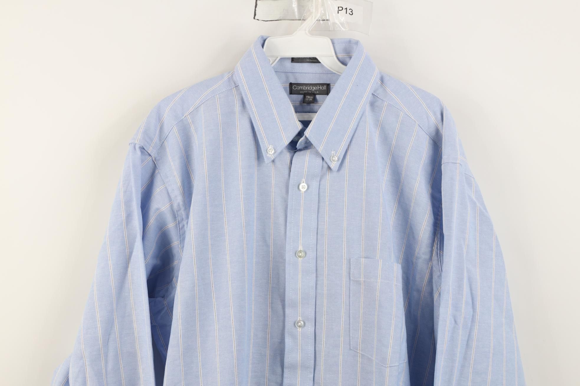 Vintage Vintage 90s Streetwear Oxford Collared Button Down Shirt USA Size US M / EU 48-50 / 2 - 2 Thumbnail