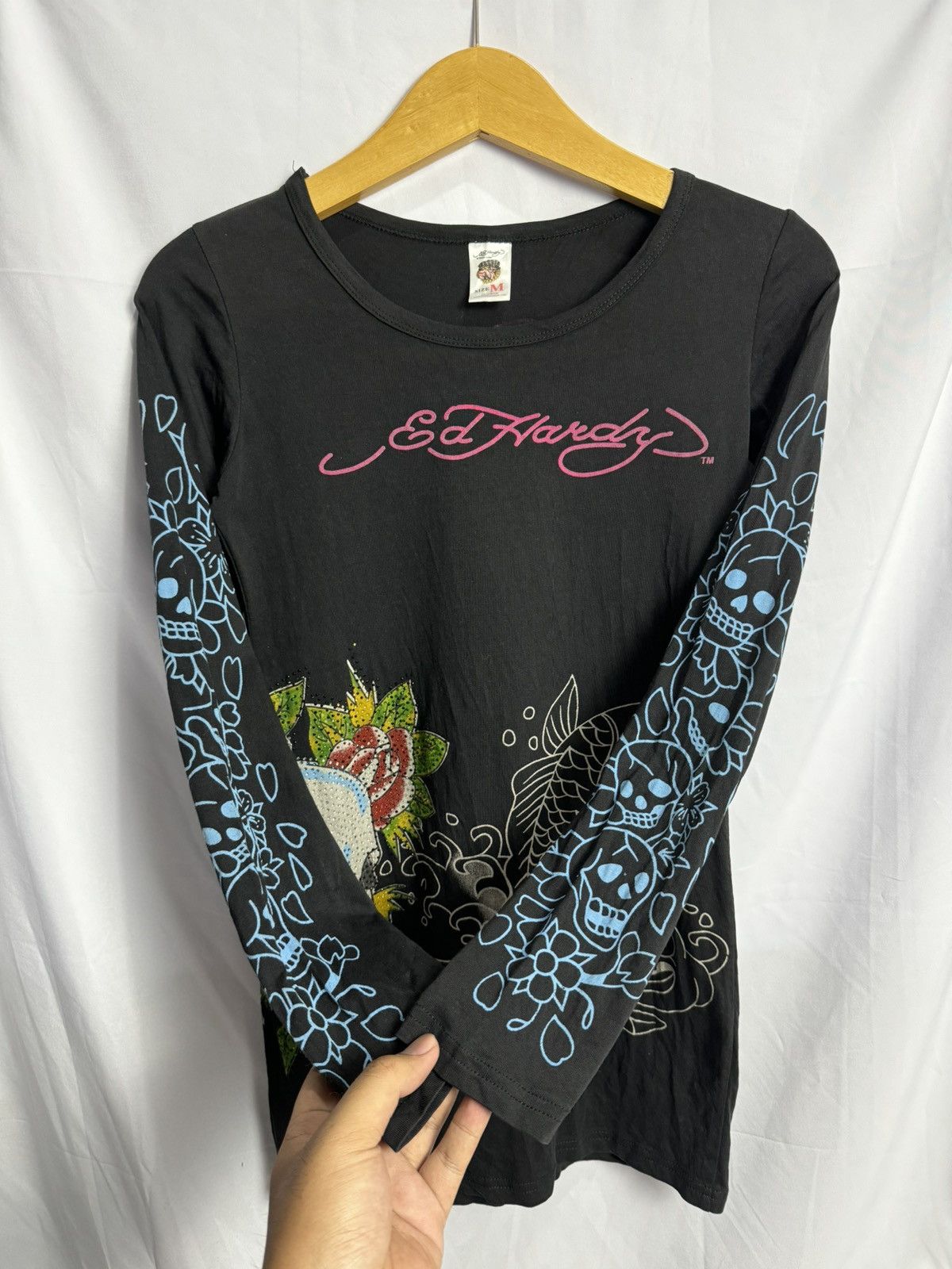 Ed Hardy GOTHIC ED HARDY SKULLS LONG SLEEVE Size US S / EU 44-46 / 1 - 2 Thumbnail