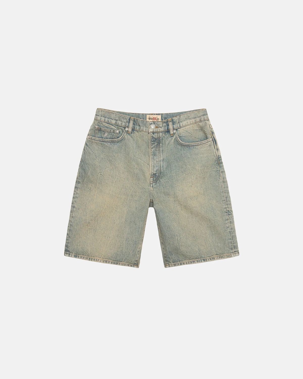 Stussy Big Ol’ Short Denim 34 Big Ol' Short Denim – Rinsed Indigo | Bottoms | Stüssy Canada