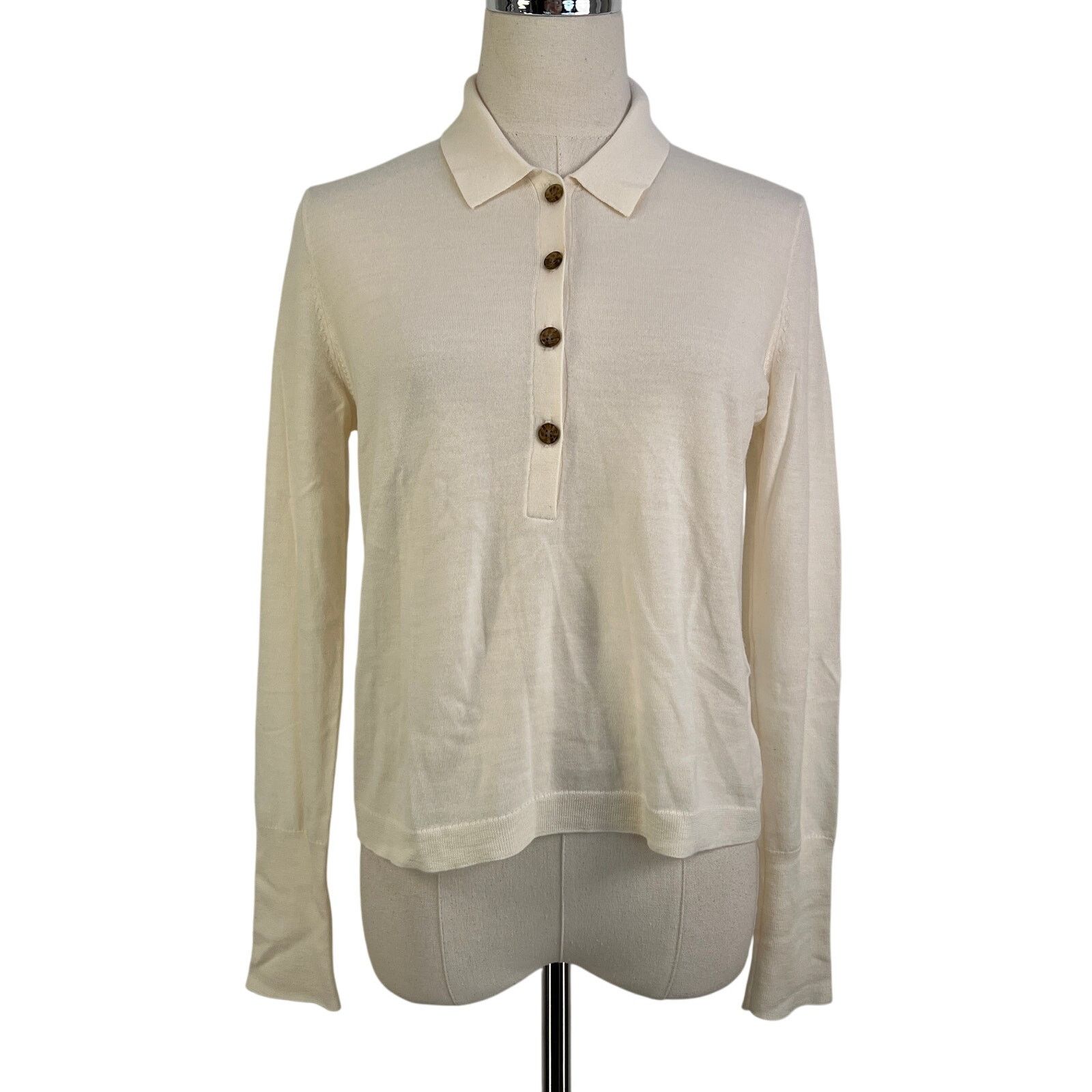 Other Jenni Kayne Grayson Wool Polo Top Size S / US 4 / IT 40 - 1 Thumbnail