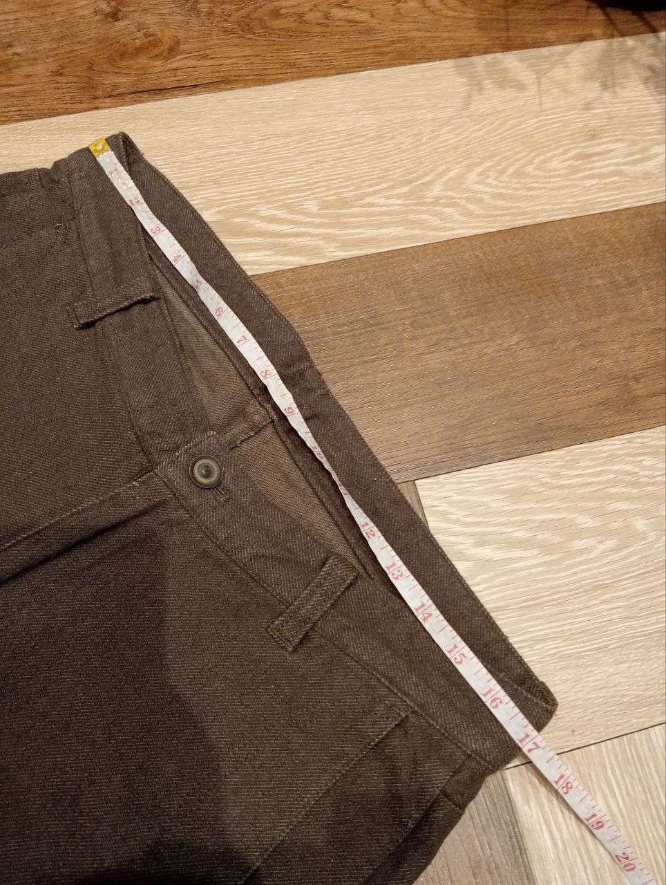 Japanese Brand JAPANESE PROHIBIT COTTON WOOL VINTAGE PANTS - SIZE L Size US 34 / EU 50 - 13 Thumbnail