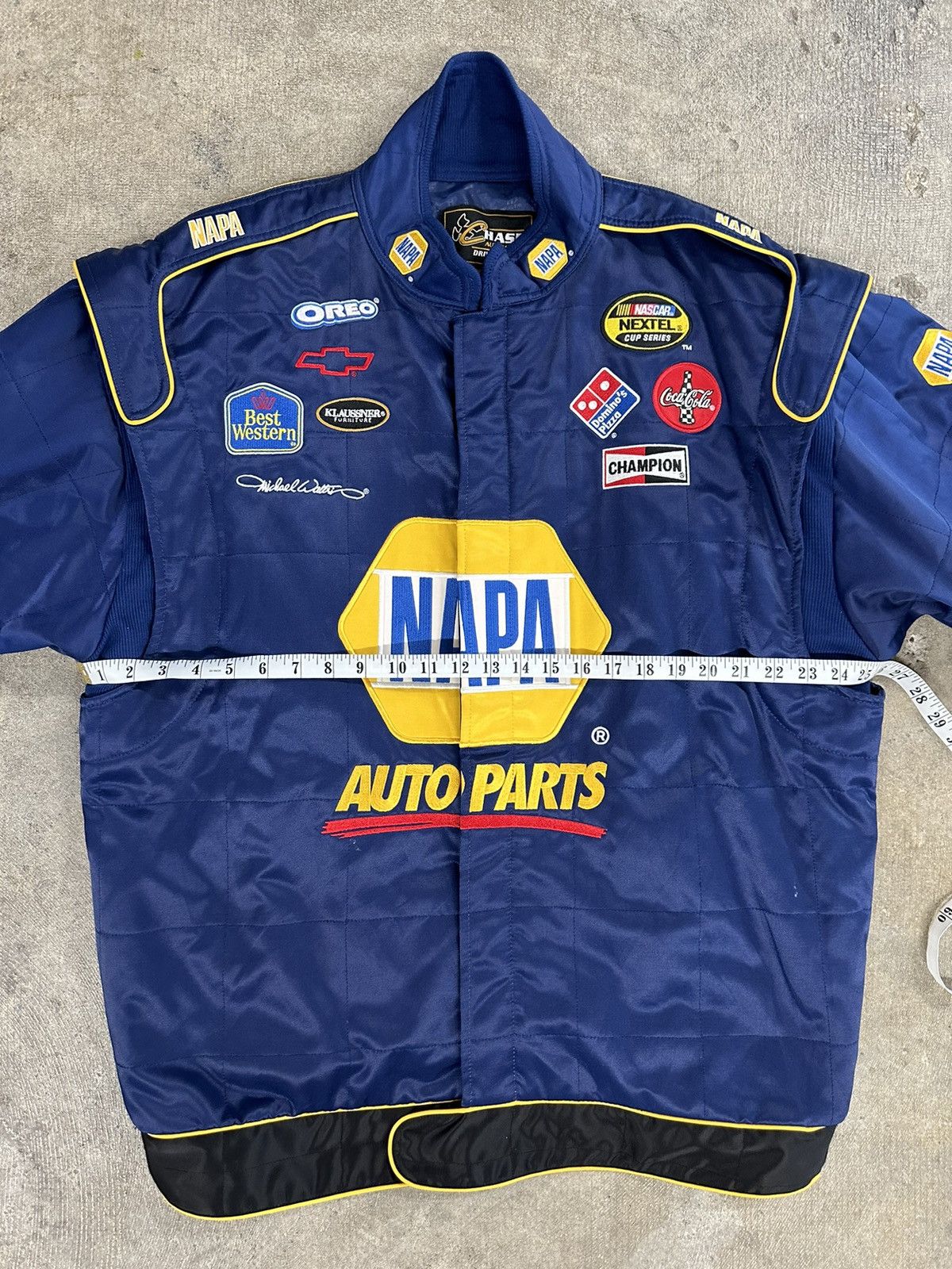 Chase Authentics × NASCAR × Vintage Vintage Y2K 00s Chase Napa Auto Parts NASCAR Jacket XXL Size US XXL / EU 58 / 5 - 11 Thumbnail