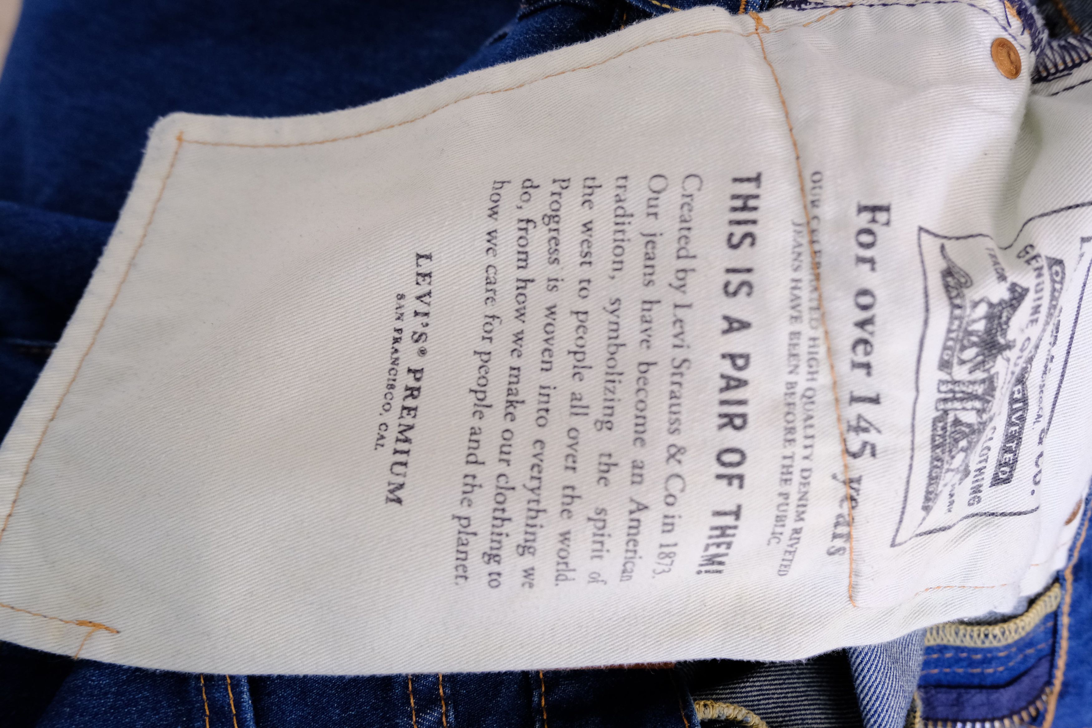 Levi's Levis performance blue jeans Size US 30 / EU 46 - 2 Thumbnail
