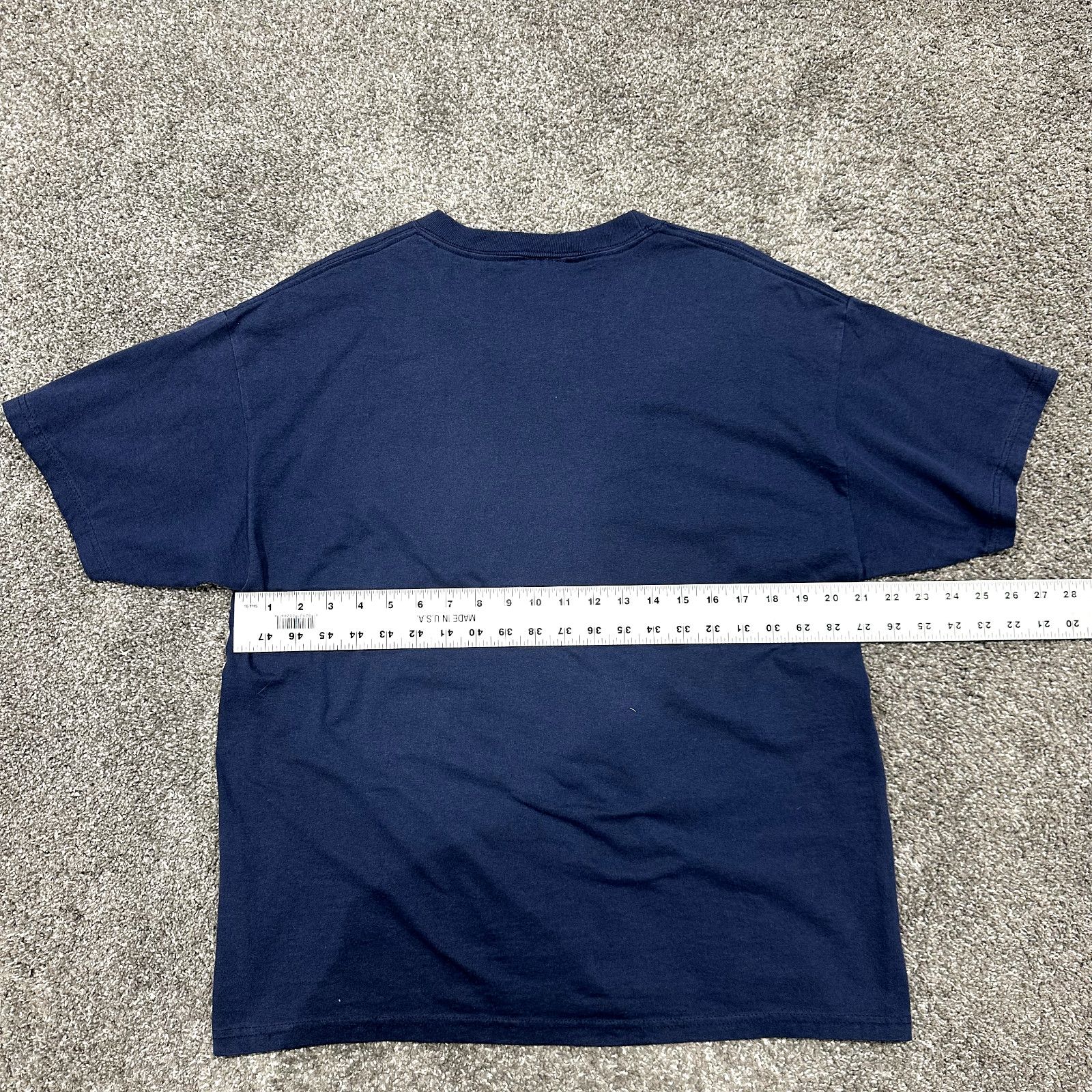 Hanes Y2K United States Navy Graphic Aviation Shirt Mens L Size US L / EU 52-54 / 3 - 7 Thumbnail