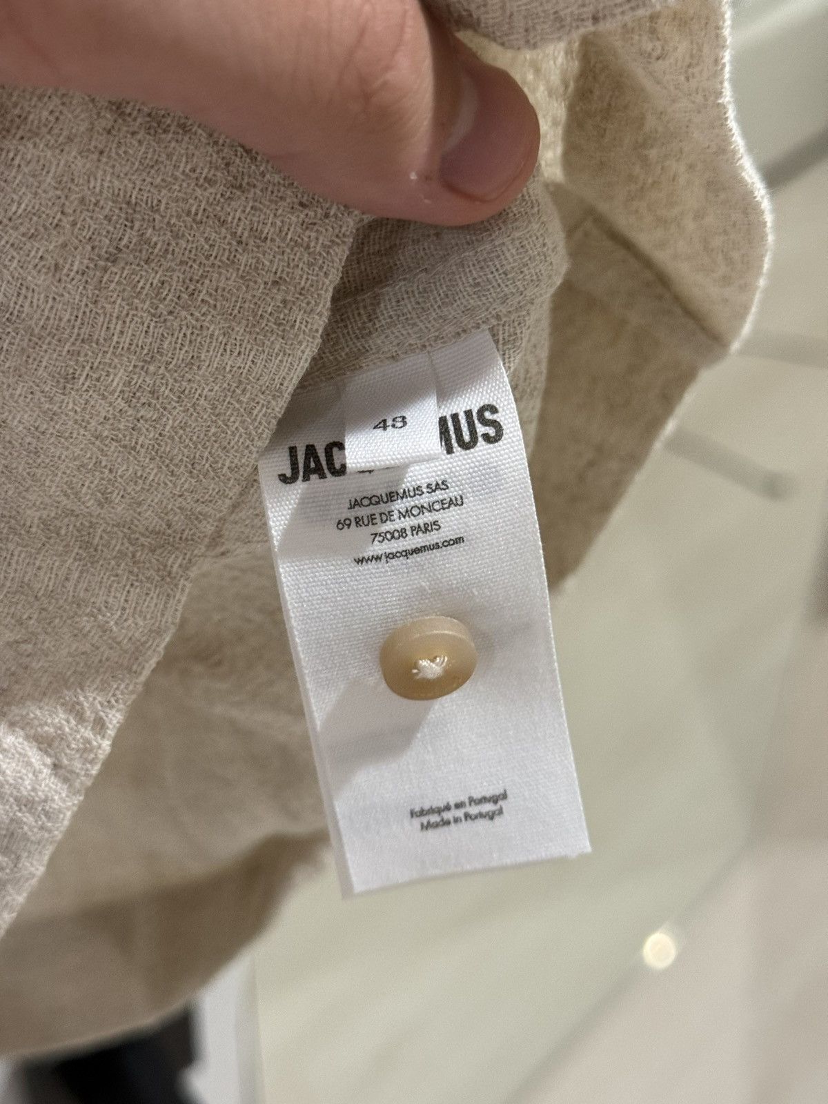 Jacquemus Jacquemus Bowling Shirt ( New collection ) Size US M / EU 48-50 / 2 - 7 Thumbnail