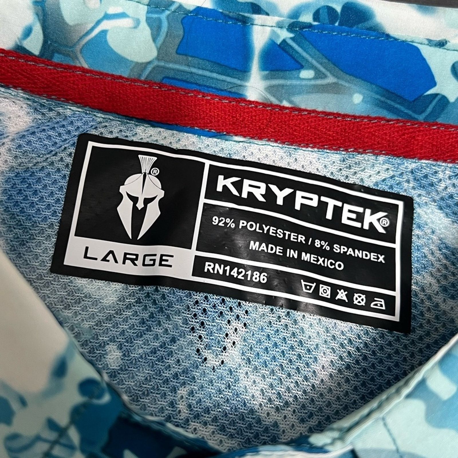 Other Kryptek Men's Obskura x Shiner Blue Camo Fishing Shirt L Size US L / EU 52-54 / 3 - 6 Thumbnail