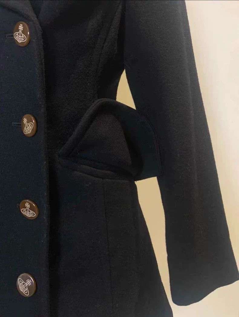 Vivienne Westwood Vivienne Westwood size1 Black three-dimensional lapel coat Size S / US 4 / IT 40 - 5 Thumbnail