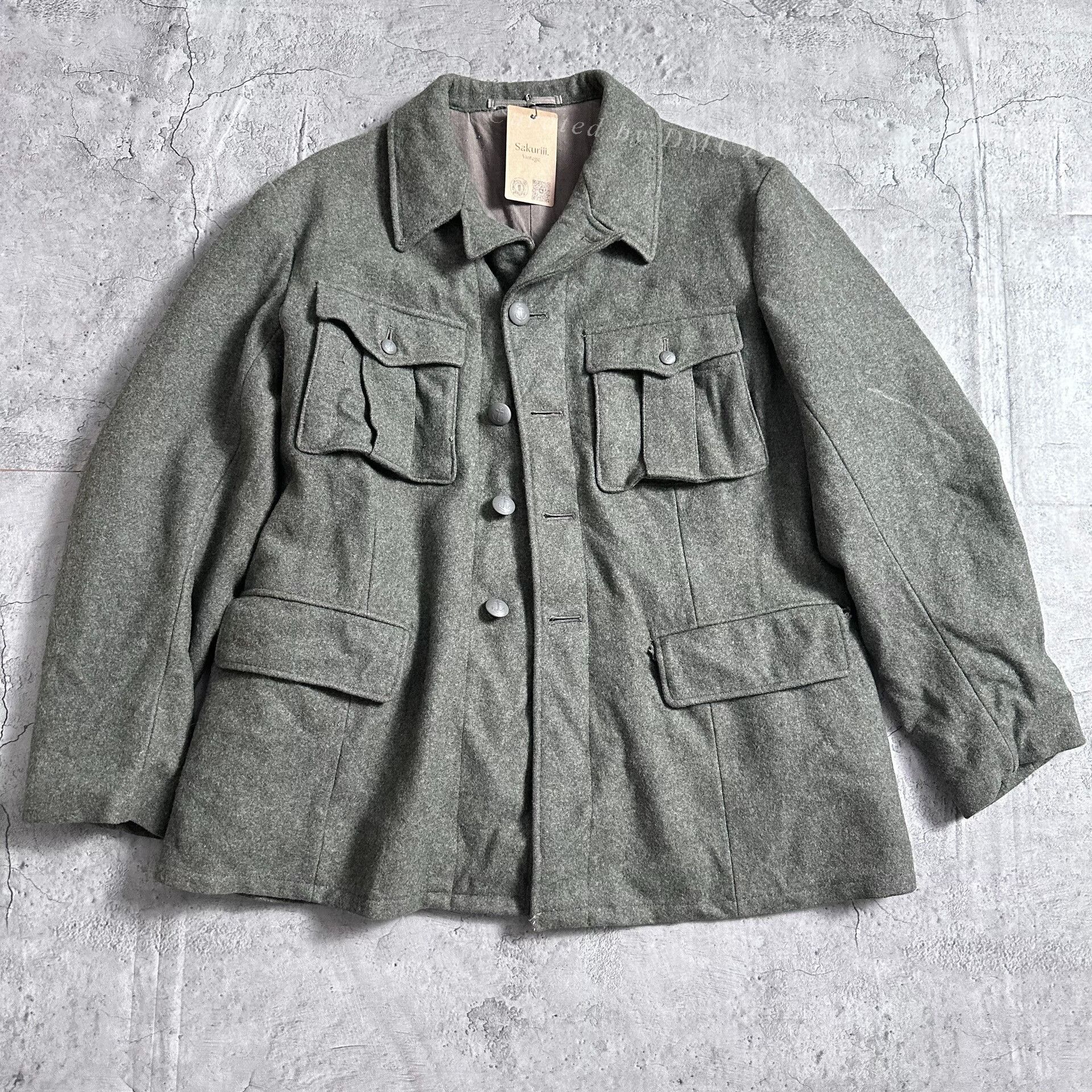 Vintage Vintage US Navy Deck Coat XL Size US XL / EU 56 / 4 - 1 Thumbnail