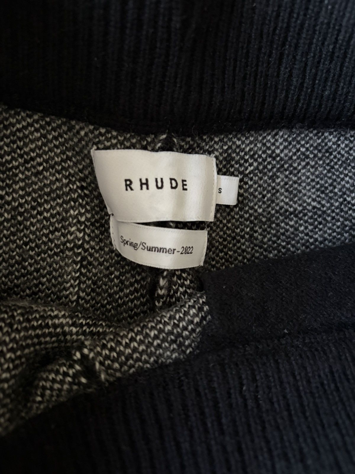 Rhude Rhude Cashmere Script Shorts & Poster Button Up Size US S / EU 44-46 / 1 - 15 Thumbnail