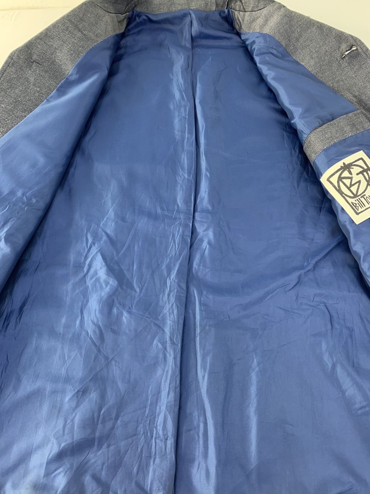 Designer Bill Tornade Paris Modele Depose Button Quilted Inner Coat Size US S / EU 44-46 / 1 - 4 Thumbnail