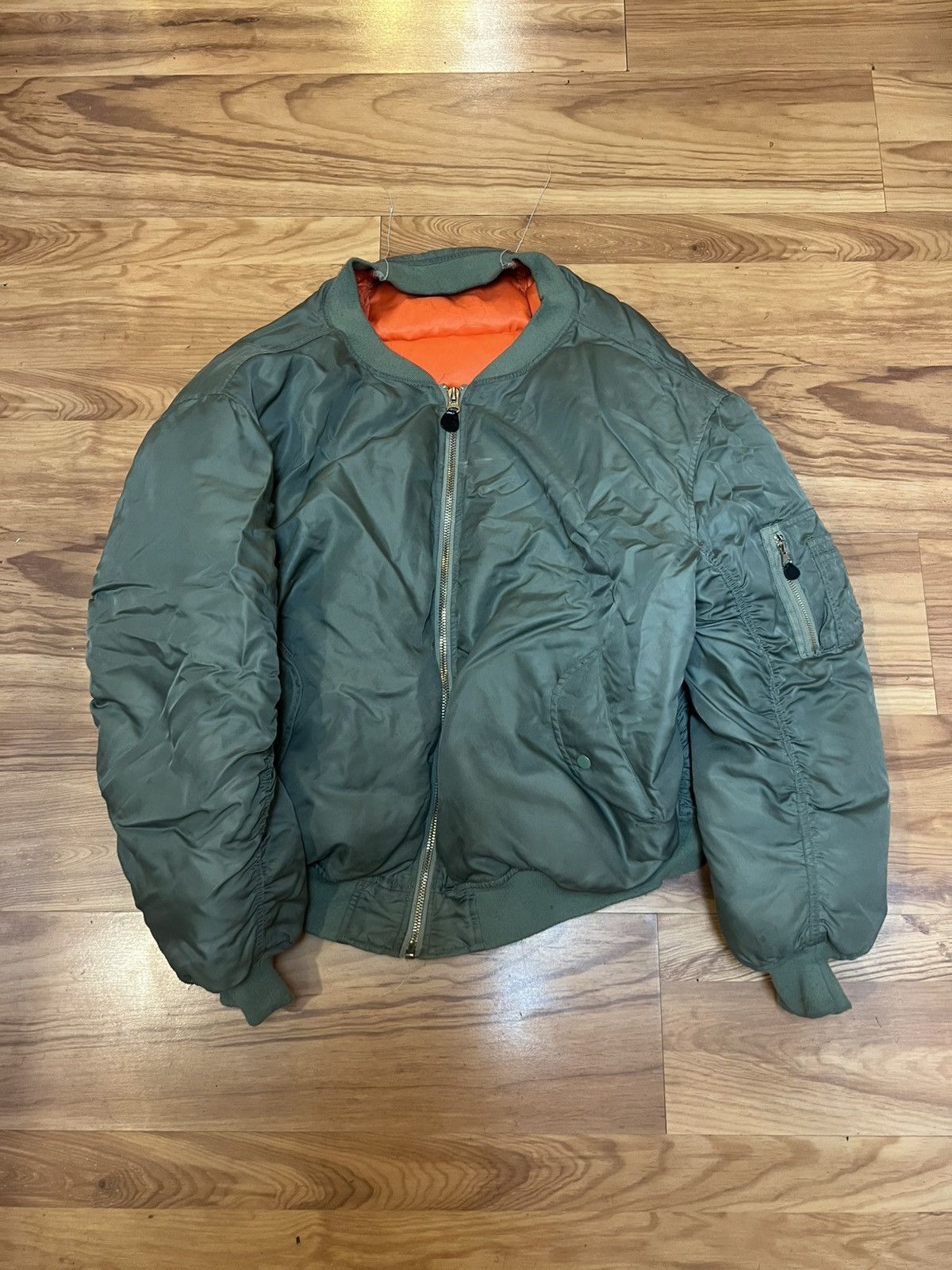 Vintage Vintage Vetements Balenciaga (DEMNA) Oversized Style Bomber Size US XXL / EU 58 / 5 - 1 Thumbnail
