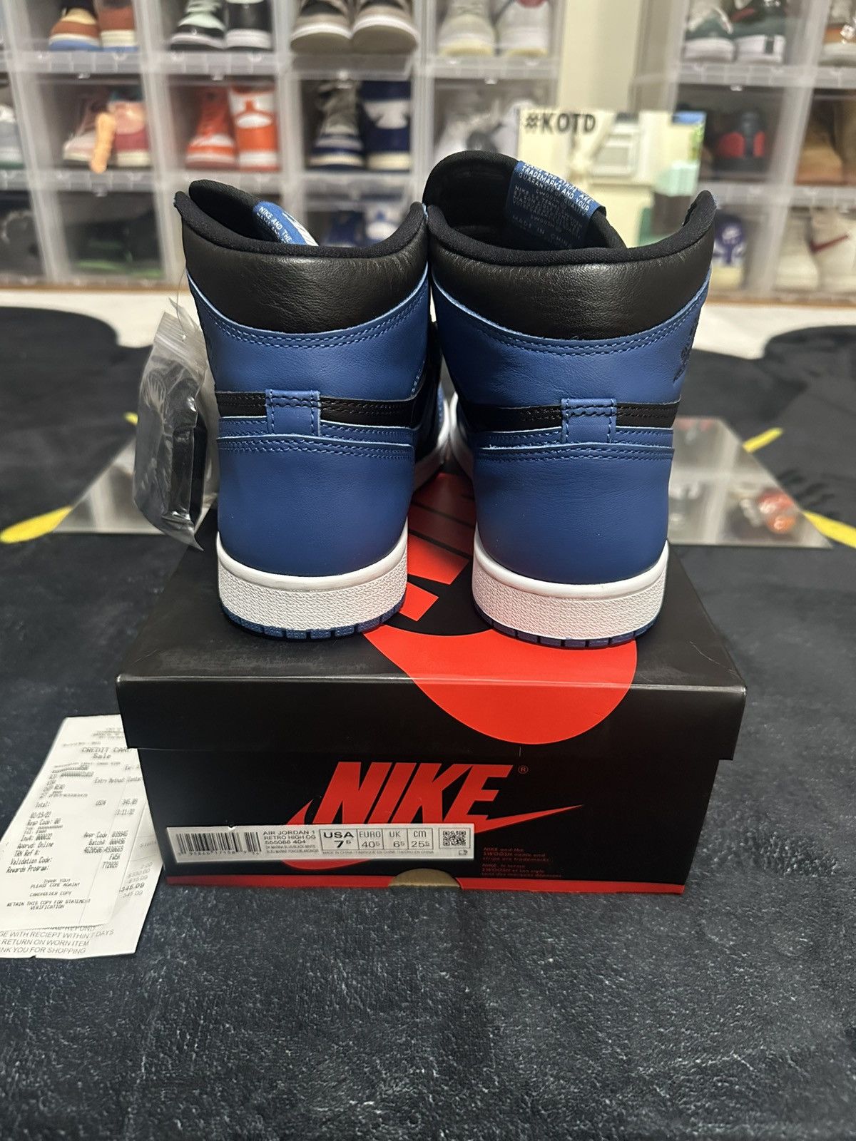 Jordan Brand Air Jordan 1 High Retro “Marina Blue” SIZE 7.5M Size US 7.5 / EU 40-41 - 3 Thumbnail