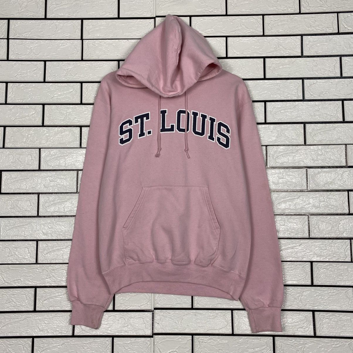 Japanese Brand 📌Vintage Champion Hoodie St Louis Big Logo Size US S / EU 44-46 / 1 - 2 Thumbnail