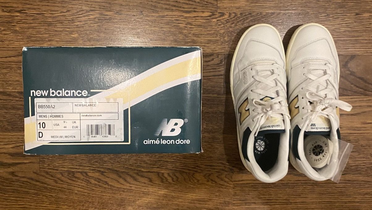 Aime Leon Dore × New Balance Aime Leon Dore x New Balance 550 “Green/Yellow” Size US 10 / EU 43 - 8 Thumbnail
