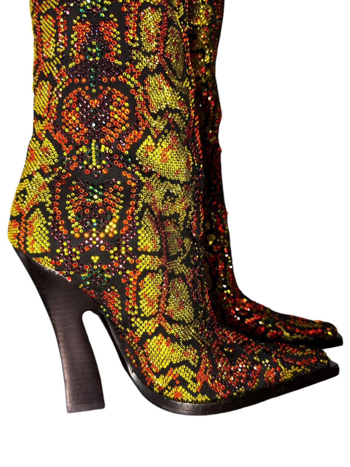 Tom Ford Tom Ford boots with colored crystals, new never used Size US 9 / IT 39 - 12 Thumbnail