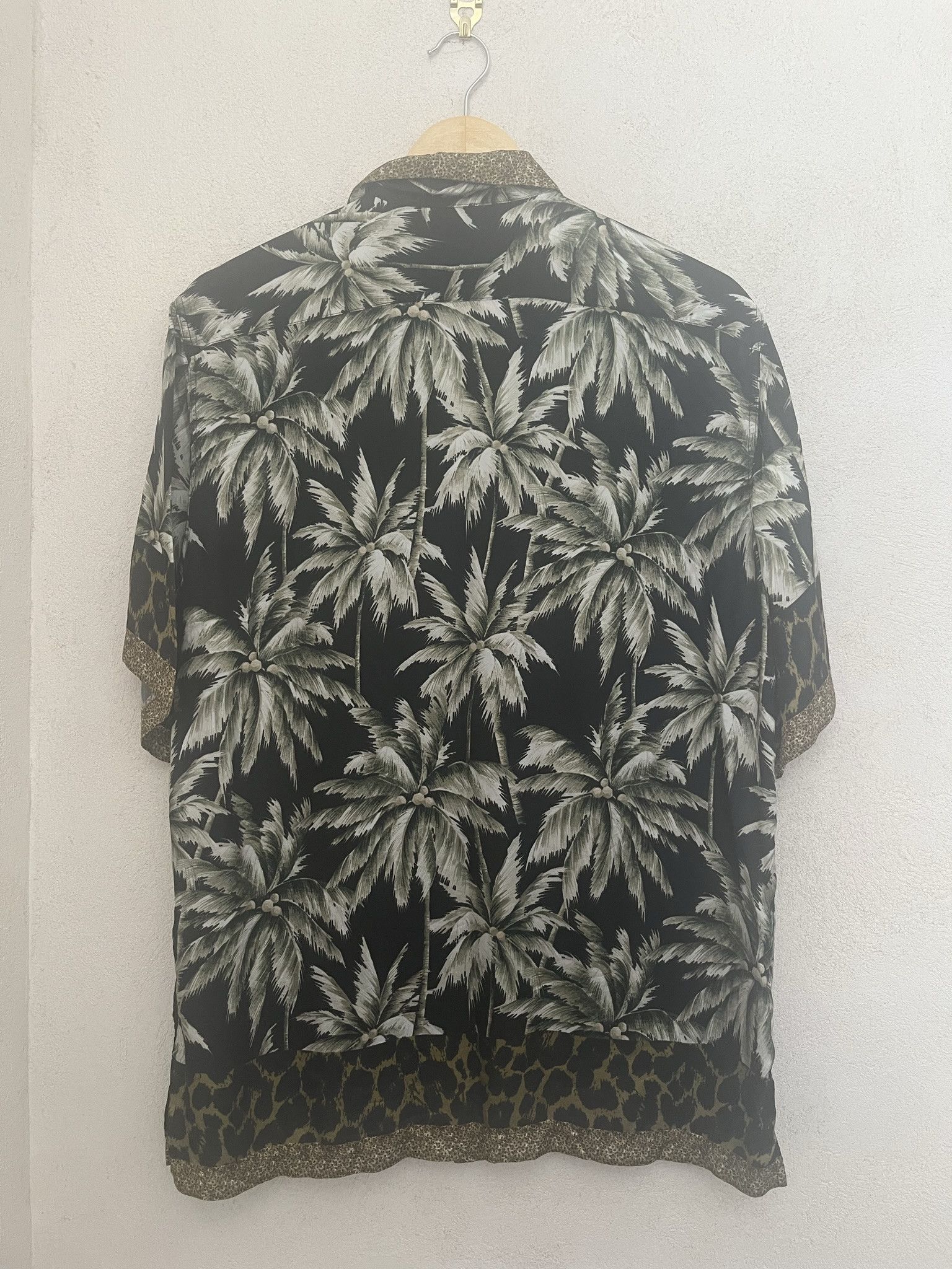 Dries Van Noten Dries Van Noten Carlton-Bis Palm Leopard Print Shirt, 46 Size US S / EU 44-46 / 1 - 2 Thumbnail