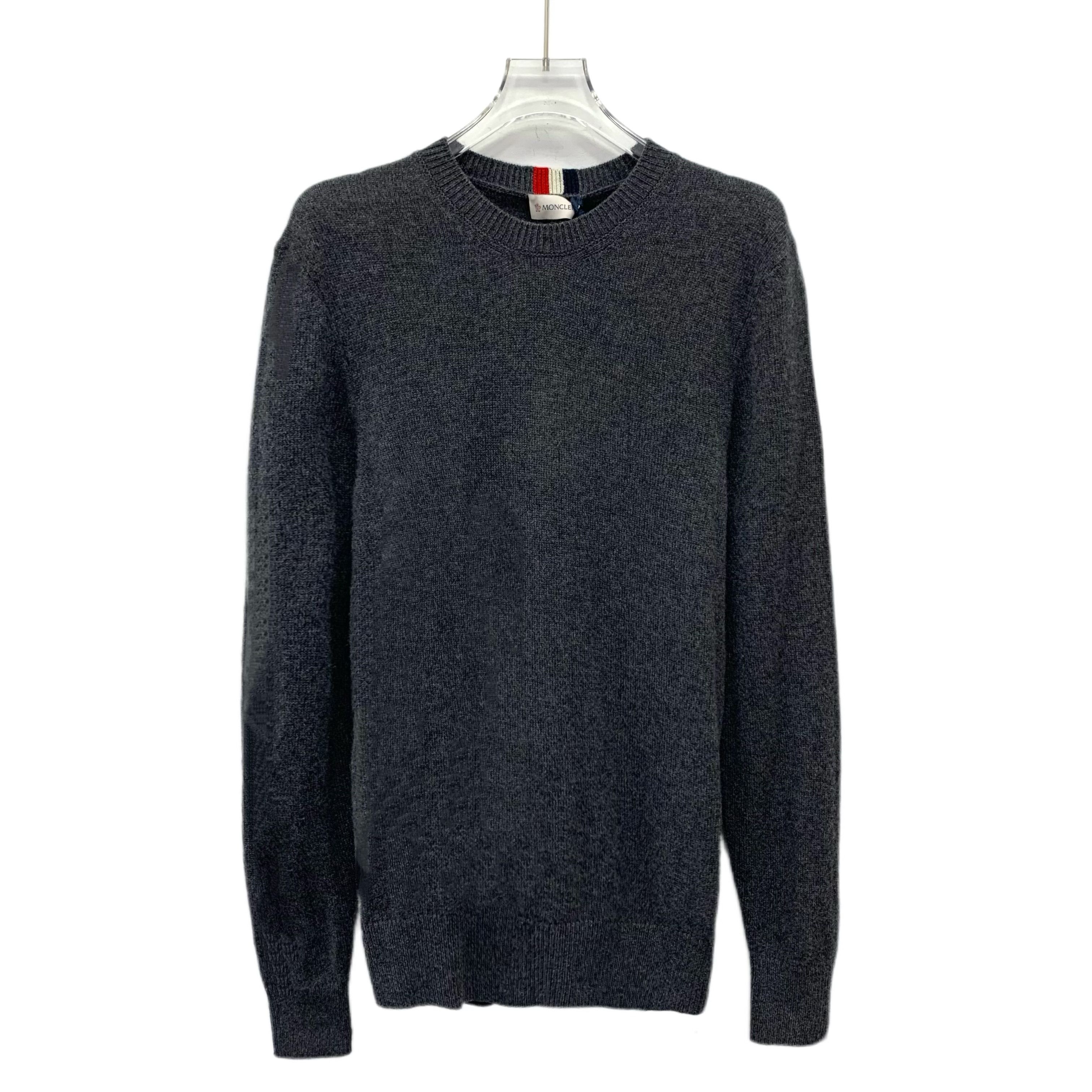 Moncler Moncler Cashmere Knit Sweater Gray (S) Size US S / EU 44-46 / 1 - 1 Thumbnail