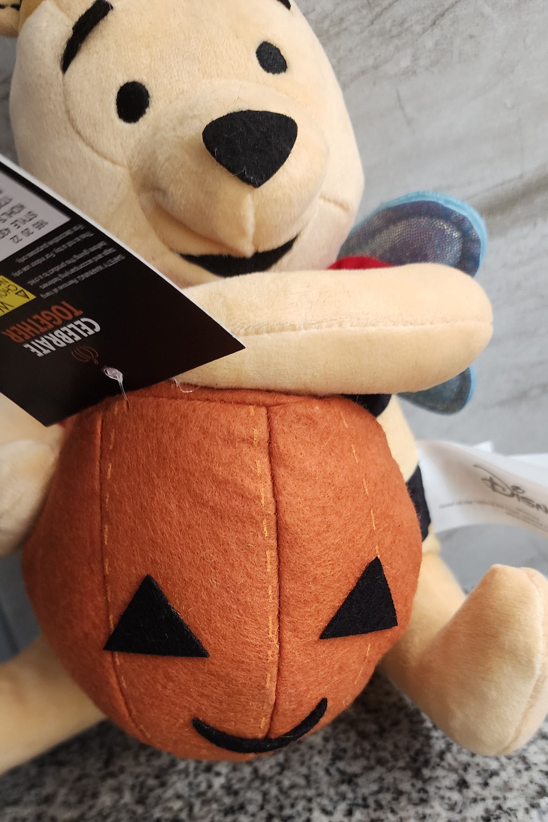 Disney NWT Disney Winnie-The-Pooh Halloween Plush Decor Celebrate Size ONE SIZE - 2 Thumbnail