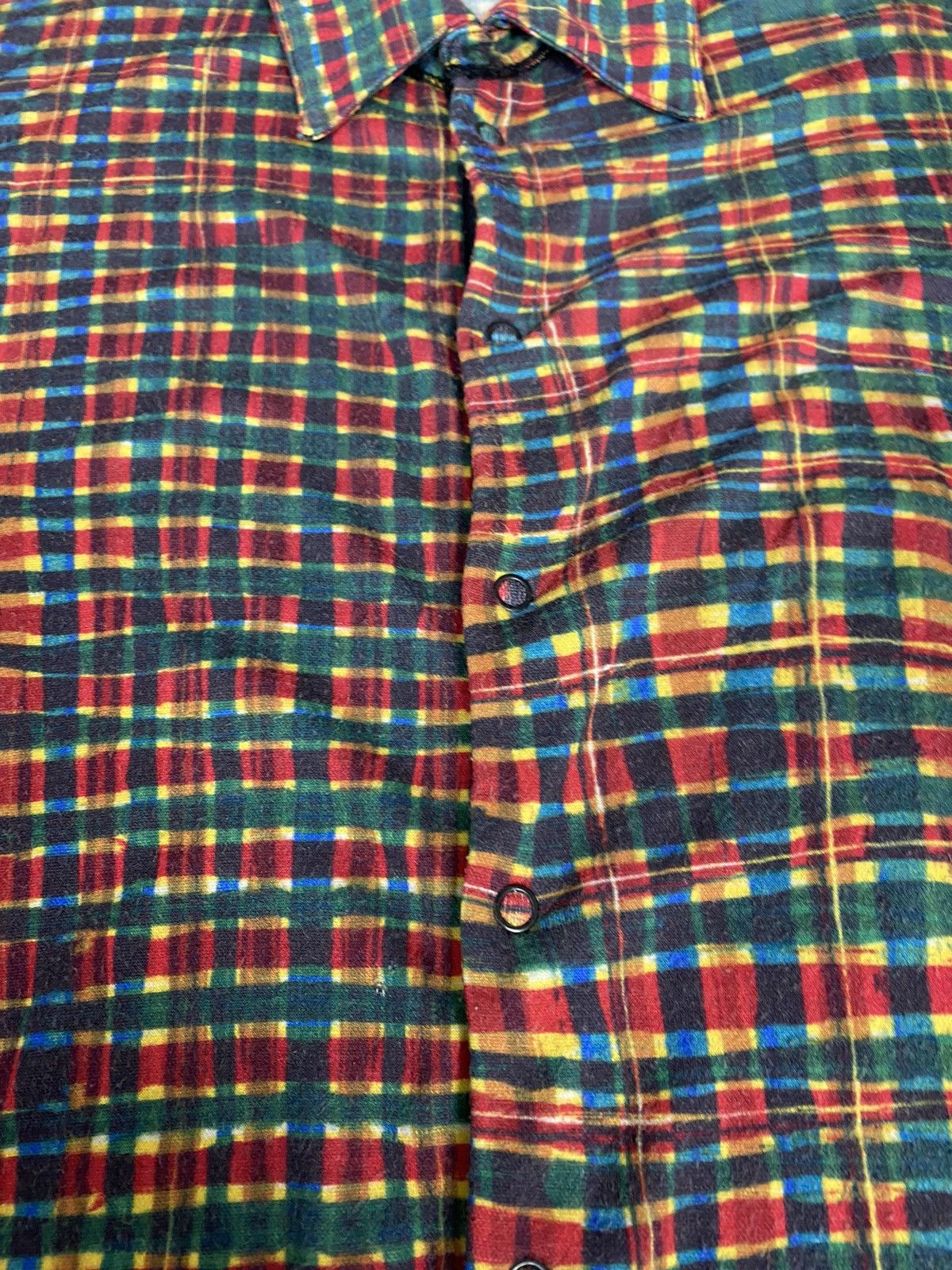 Jean Paul Gaultier Jean Paul Gaultier Homme Face Checked Mesh Plaids Size US S / EU 44-46 / 1 - 4 Thumbnail