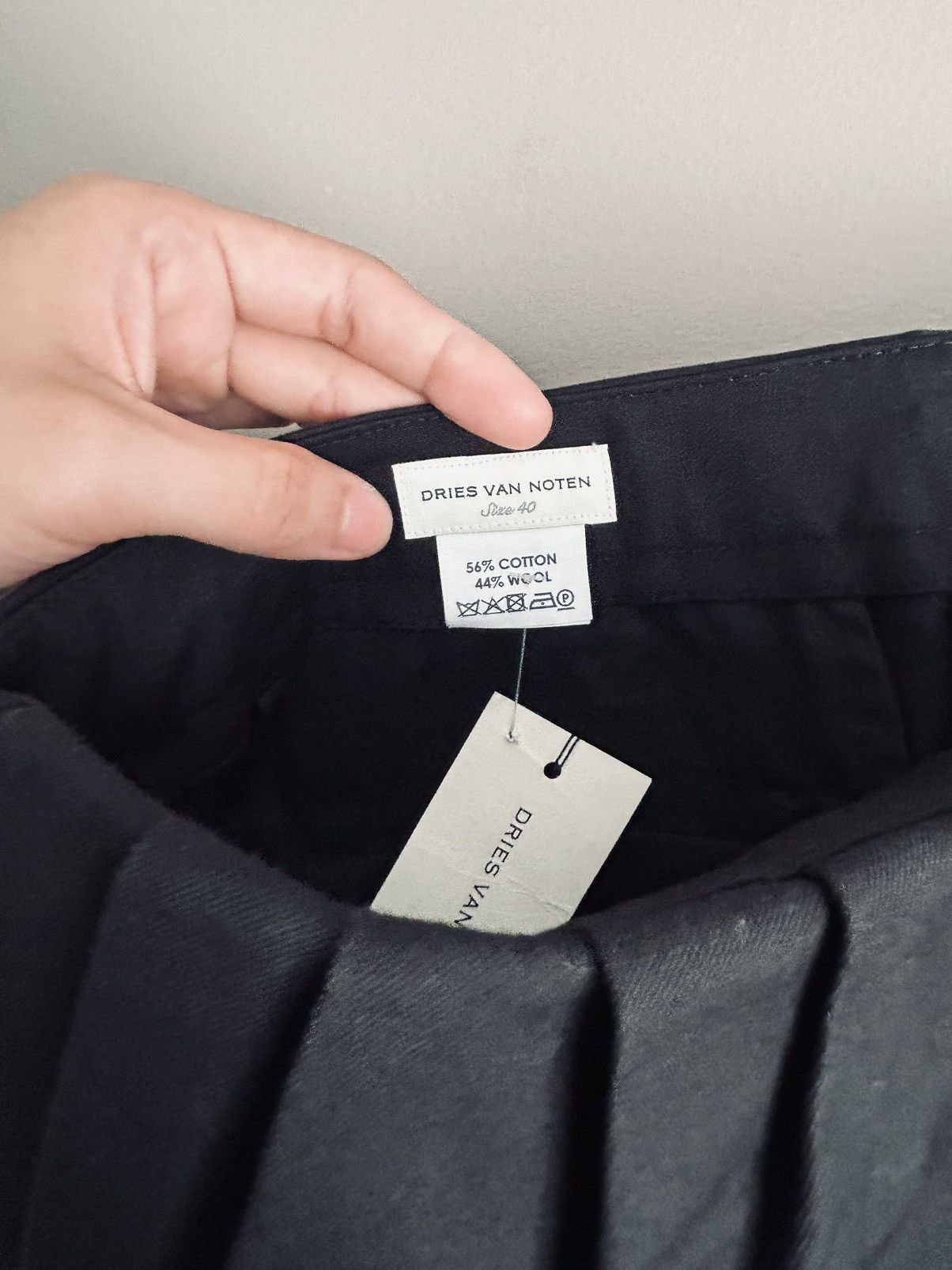 Dries Van Noten Dries Van Noten SS2017 Draped Overlay Trousers Size 27" / US 4 / IT 40 - 3 Thumbnail