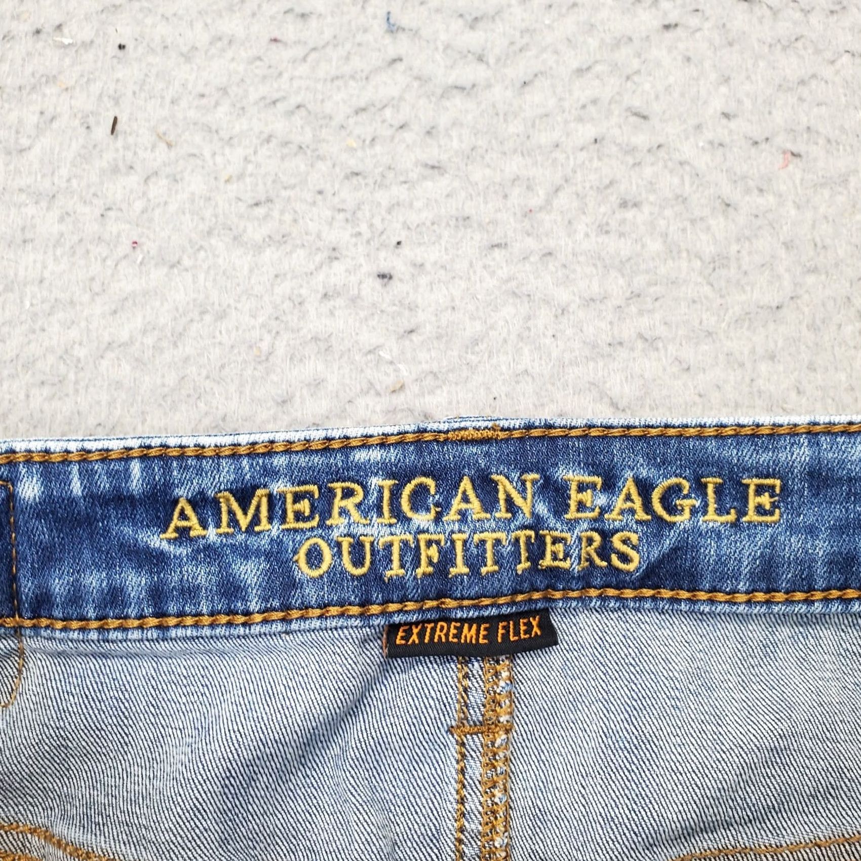 American Eagle Outfitters American Eagle Outfitters Jeans Womens 29x30 Blue Denim Distressed Regular Straight 5-Pocket Design Denim Blue Menus: N/A Size 29" - 7 Thumbnail