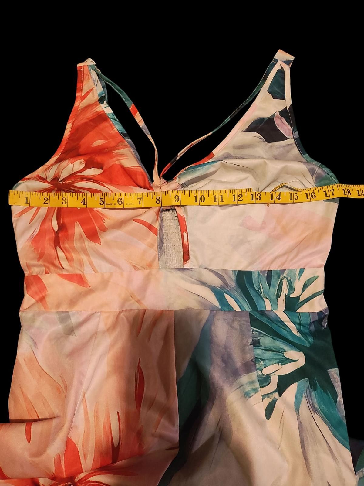 Unknown London Floral Sleeveless V-Neck Jumpsuit for Women Size ONE SIZE - 8 Thumbnail