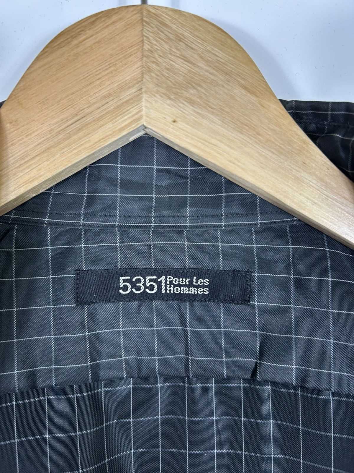 5351 POUR LES HOMMES ⚡️Vintage 5351 Pour Les Hommes Nylon Button Shirt Jacket Size US M / EU 48-50 / 2 - 9 Thumbnail
