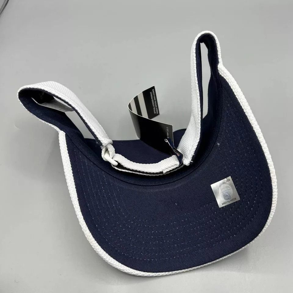 Adidas Washington Wizards Visor Hat Men Adidas NBA Strap Back Cap Size ONE SIZE - 4 Thumbnail