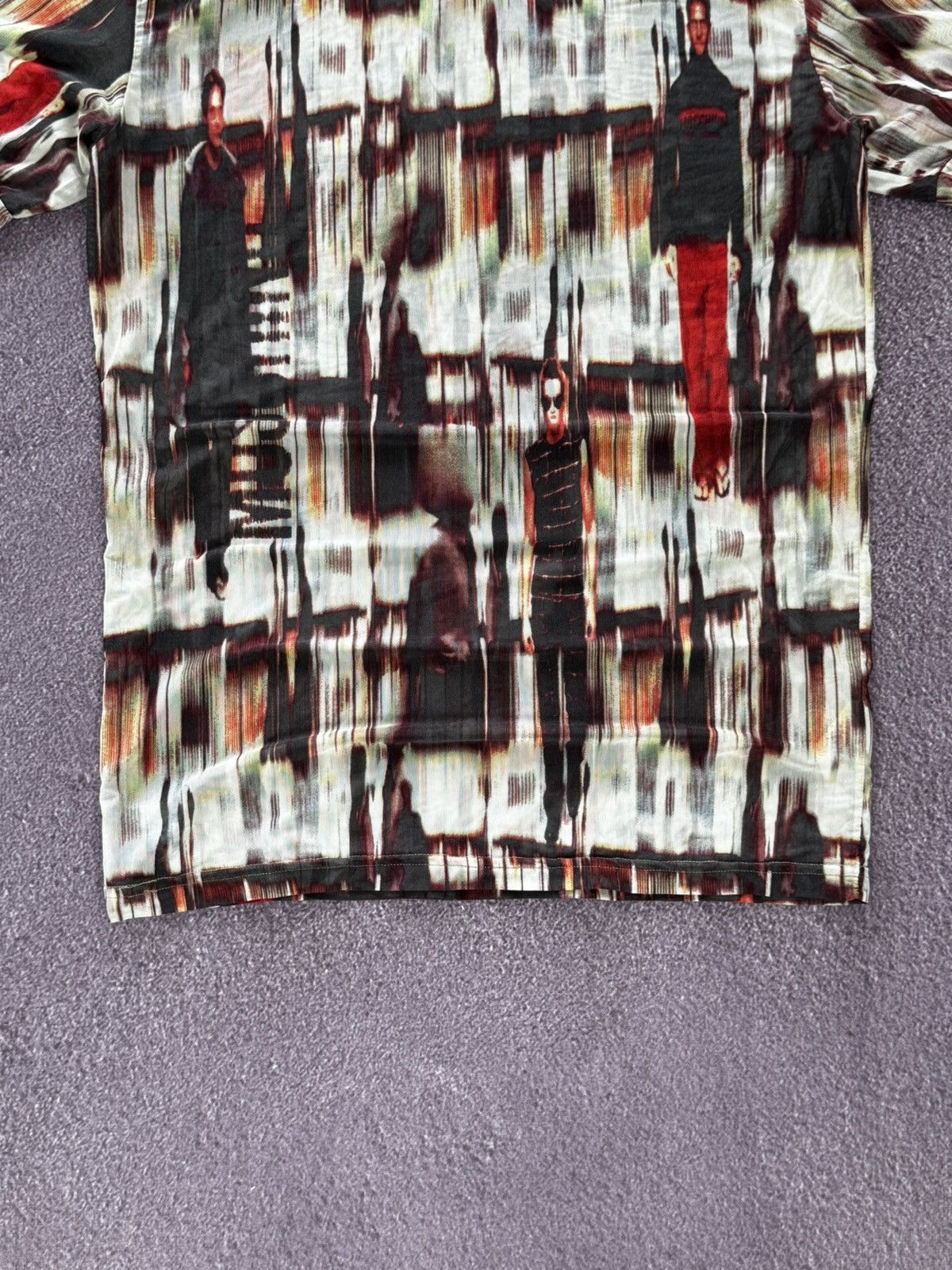 Moschino Y2K Archival Glamour Mesh T-Shirt