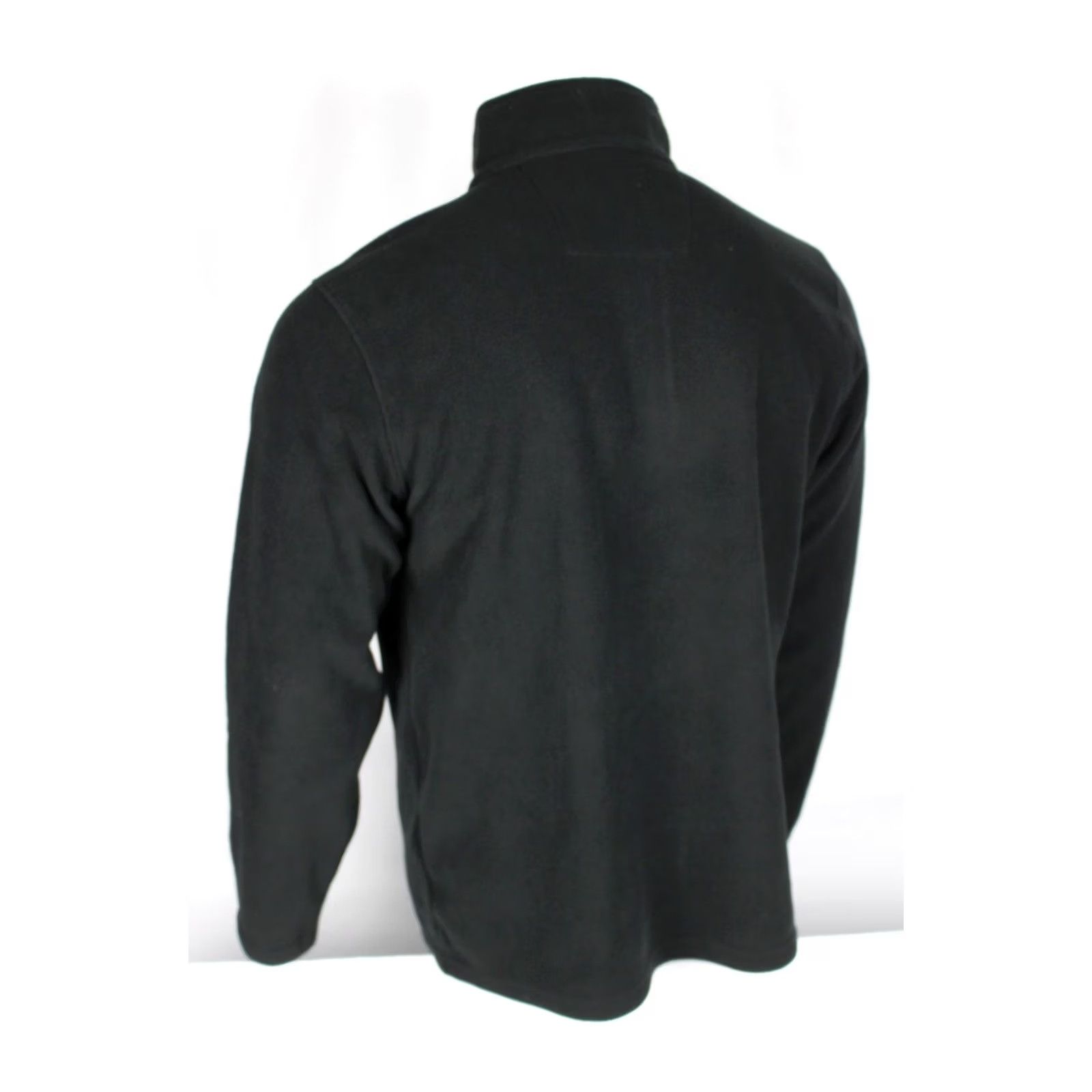 Vintage CAT Caterpillar Men's Fleece Jacket 1/4 Zip Microfleece M Black Yellow 1030010 Size US M / EU 48-50 / 2 - 5 Thumbnail