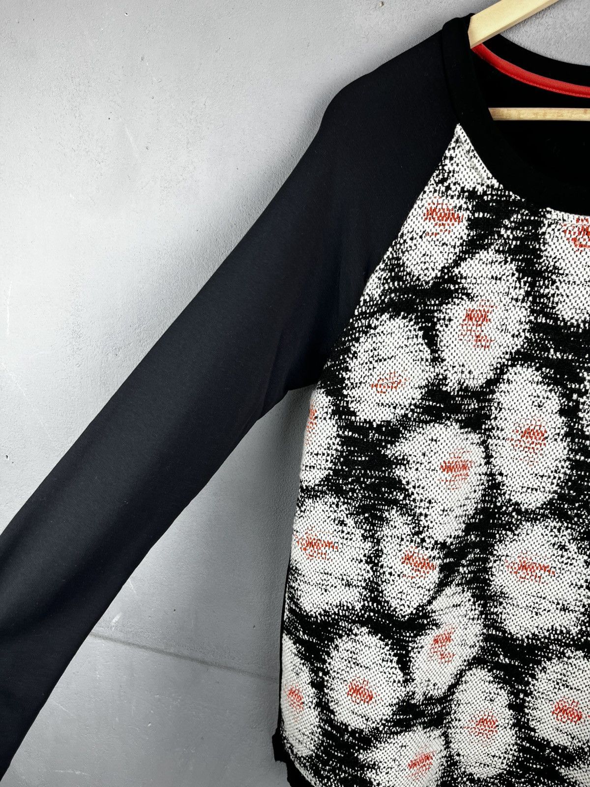 Cop Copine COP COPINE' VINTAGE 'PONETTE' PRINT KNITTED TOP Size L / US 10 / IT 46 - 6 Thumbnail