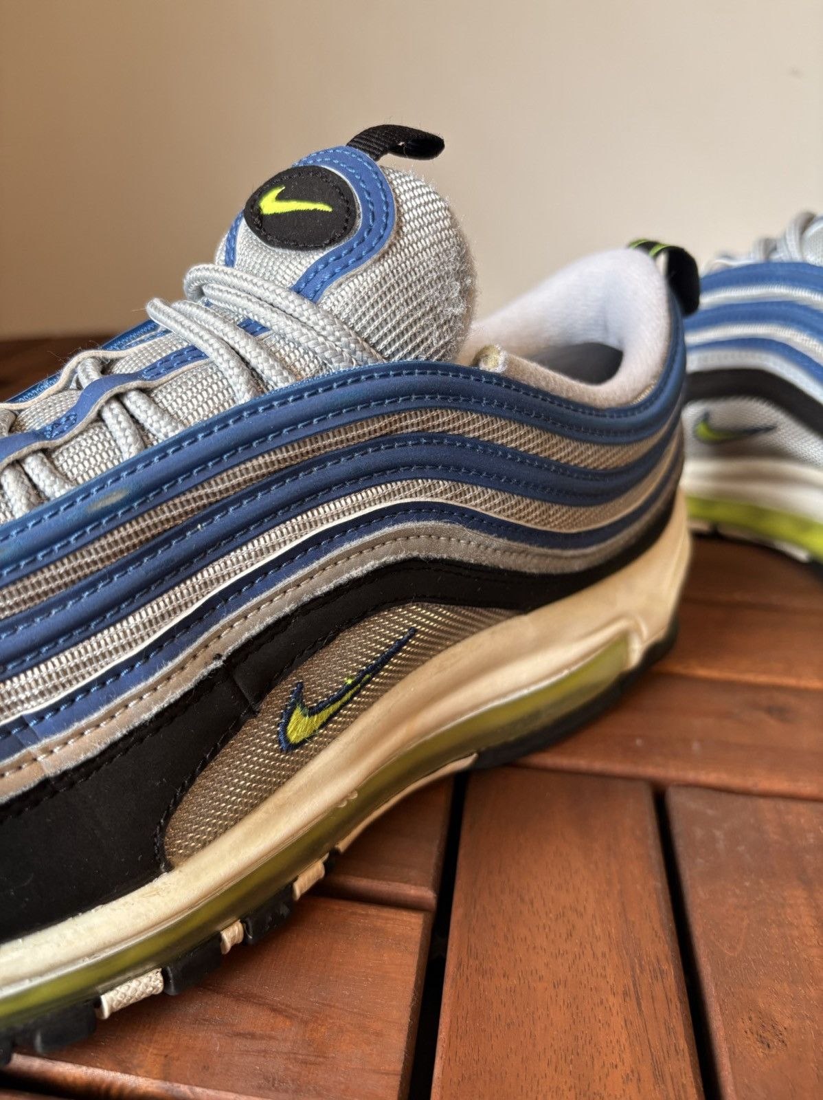 Nike Nike Air Max 97 OG “Atlantic Blue / Voltage Yellow” – US 11 Size US 11 / EU 44 - 5 Thumbnail