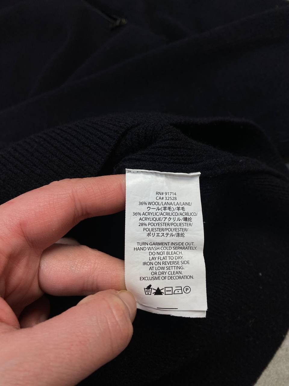 Armani Exchange Armani Exchange Wool Acrylic 2-Way Zip Sweater Size US M / EU 48-50 / 2 - 14 Thumbnail