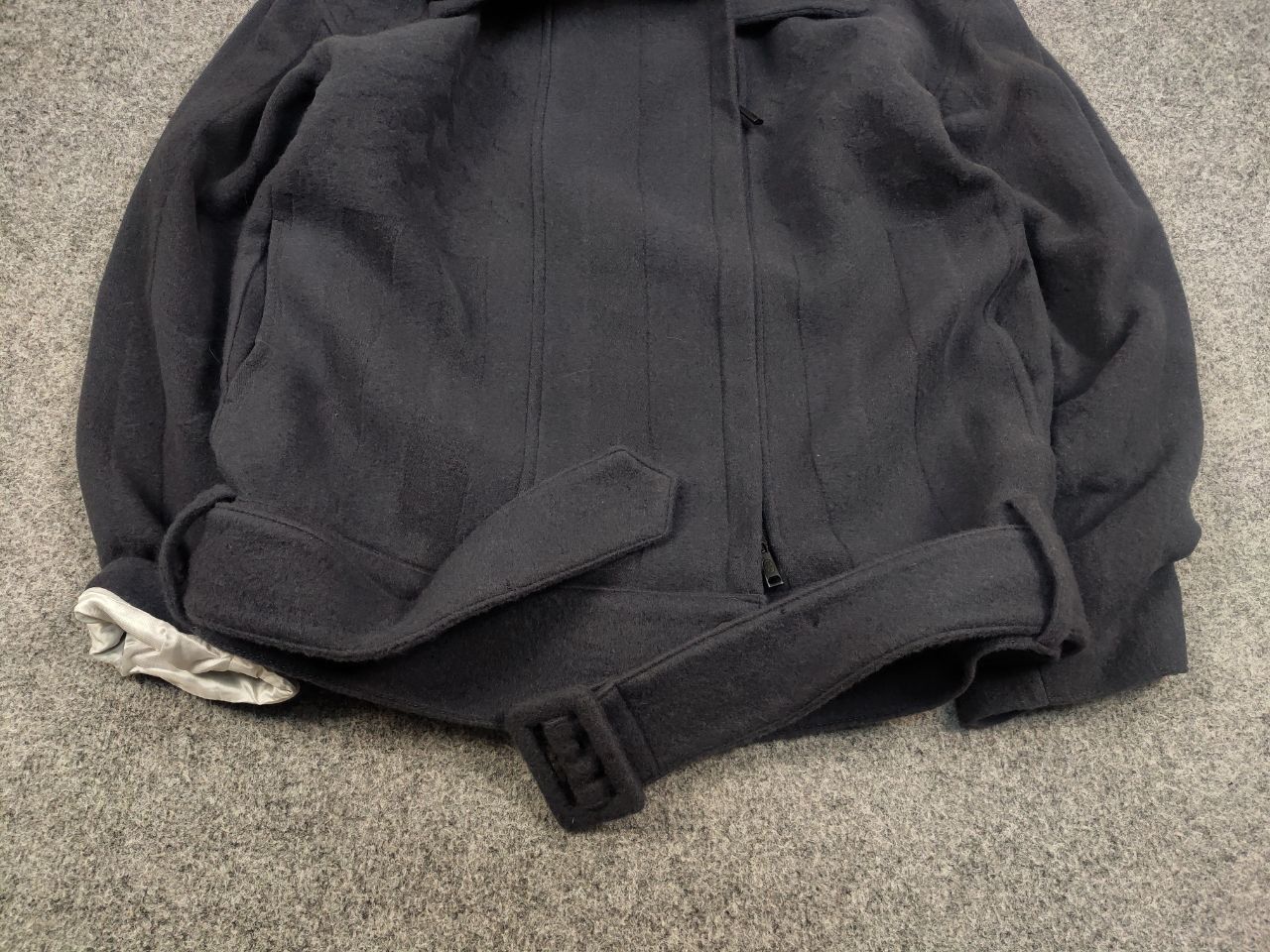 Jean Charles De Castelbajac JC de Castelbajac Paris Design Gray Wool Zip Women's Jacket Size M / US 6-8 / IT 42-44 - 5 Thumbnail