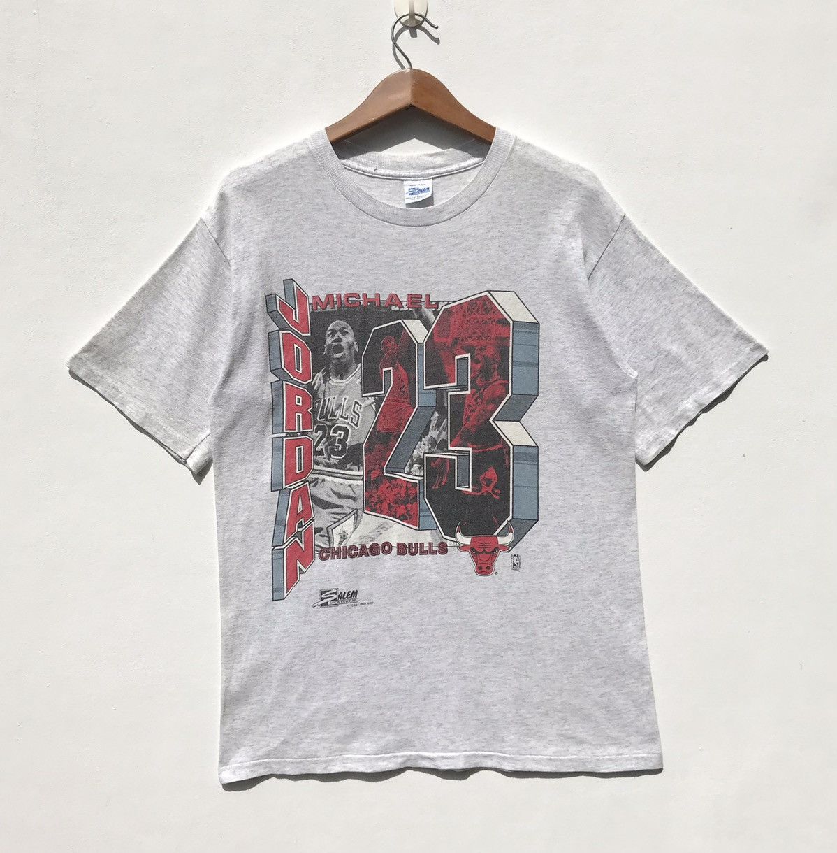 NBA × Vintage 🔥Rare🔥Vintage 1990 Michael Jordan Chicago Bulls NBA Tee Size US M / EU 48-50 / 2 - 1 Thumbnail