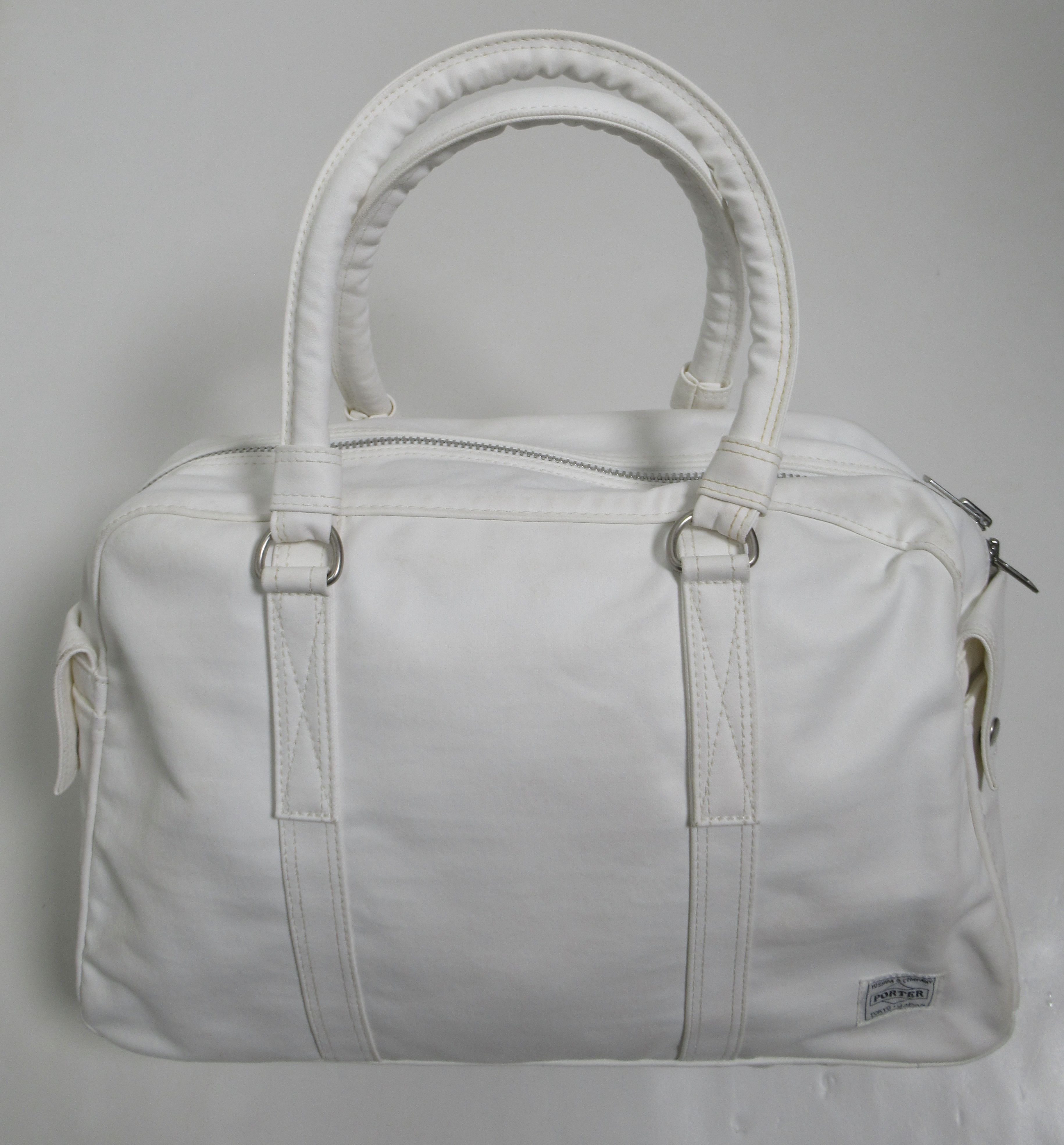 Porter Porter Free Style Boston Bag White 15 X 12 X 6 Size ONE SIZE - 1 Thumbnail
