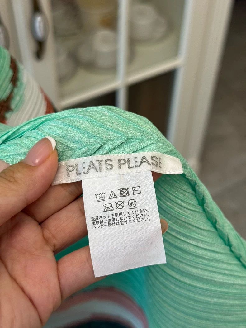 Issey Miyake Issey Miyake size:3 Green spring dress Size S / US 4 / IT 40 - 4 Thumbnail